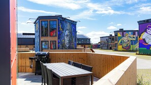 Deluxe Cottage - Adgang til aktivitetspark inkluderet | Terrace/patio - Fun Art Blokhus (Blokhus)