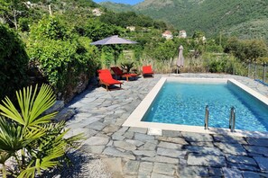 Pool - Casa Oreggi Comfortable holiday residence (Prela OT Tavole)
