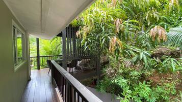Estudio Deluxe, para no fumadores, vista al océano | Terraza o patio