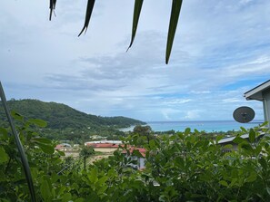 Blick von der Unterkunft