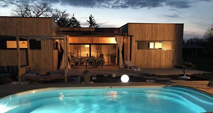 Villa contemporaine en bois d