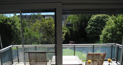 2.5 km to the city center. Vacation apartment in a quiet location.