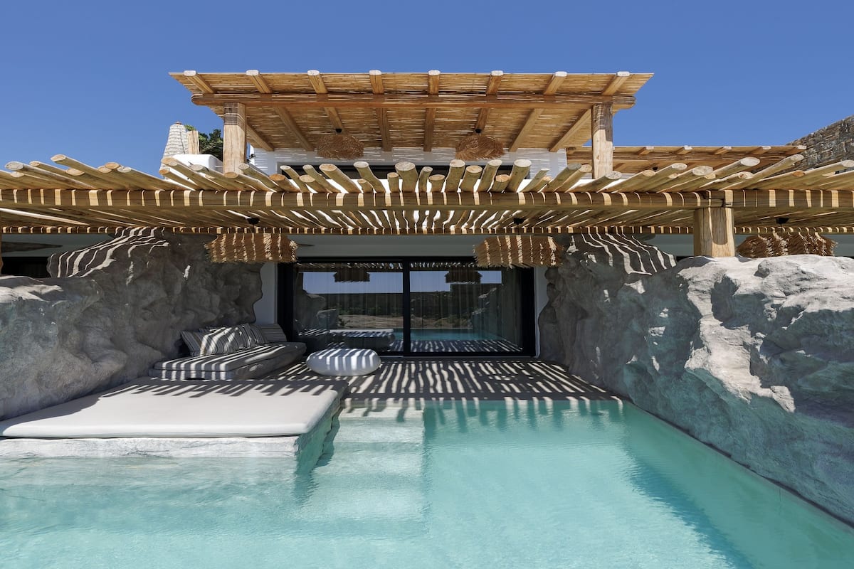 Suite Supérieure, patio, vue mer (White Art Suite)