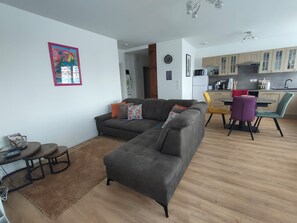 Smart TV - 3-Room Apartment with Terrace (Orbey)