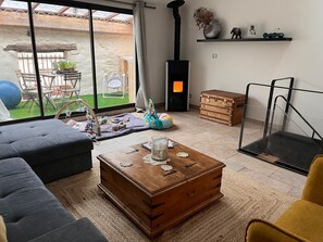 Living area - Maison de Charme à Saint Jean De Fos (Saint-Jean-de-Fos)