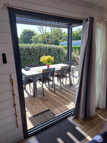 Chalet Récent Entre mer et Forêt