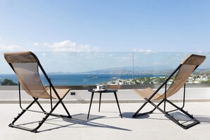 Terrace/patio - Experience Penthouse by Athens Riviera Suites (Saronida)