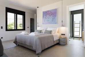 1 bedroom, iron/ironing board, travel cot, free WiFi - Experience Penthouse by Athens Riviera Suites (Saronida)