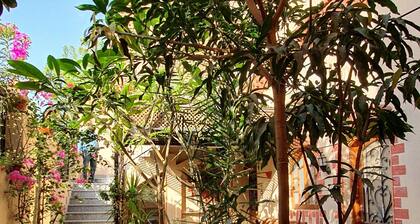 Villa Dôme 2 Appartements, vue Nil et Montagne Thébaine, Jardin et Terrasse