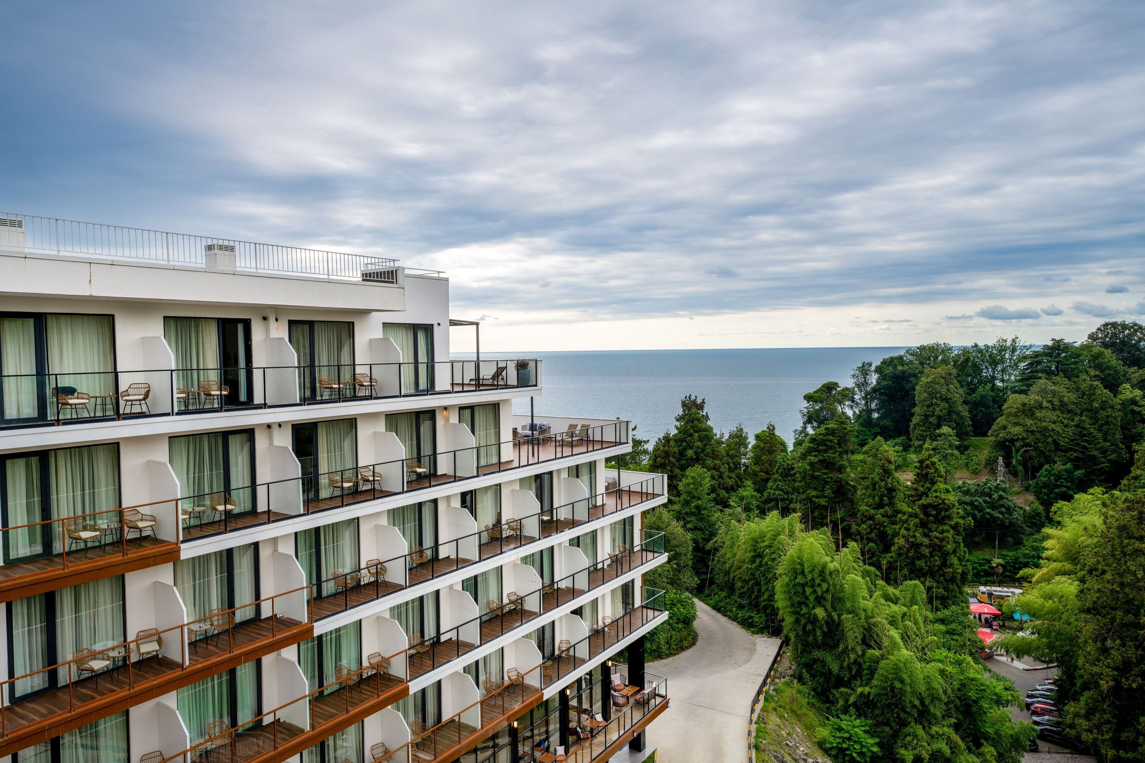 Utsikt fra overnattingsstedet