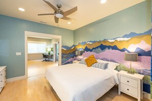 3 chambres, bureau, lit parapluie, Wi-Fi gratuit