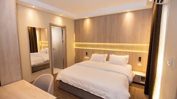 Apartemen Superior | Brankas, setrika/meja setrika, dan tempat tidur bayi gratis