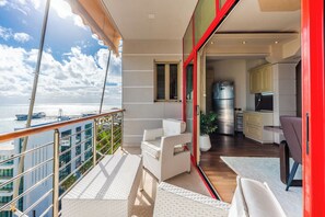 Superior Apartment | Terrace/patio - Vollga Luxury Seafront Suite (Durrës)