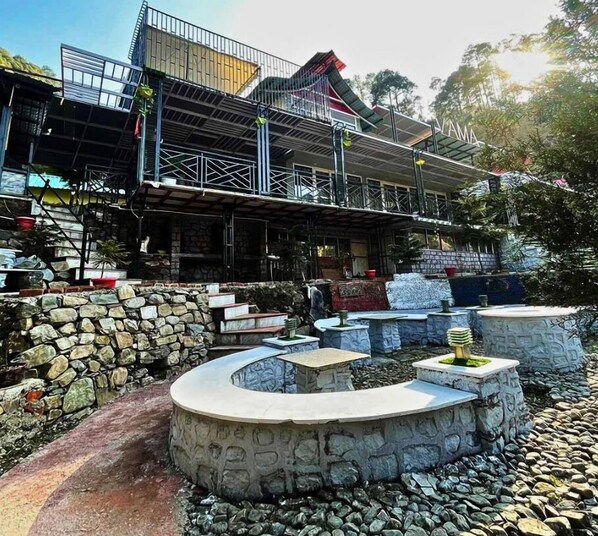 Overnattingsstedets uteområder