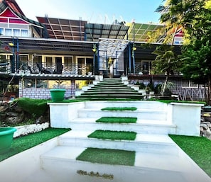 Overnattingsstedets uteområder