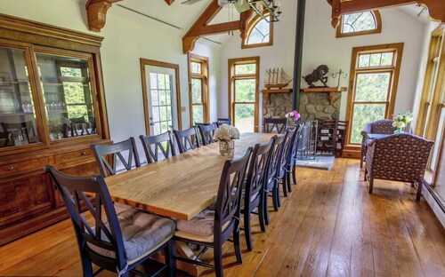 The George is an elegant restored home in the Hudson Valley 