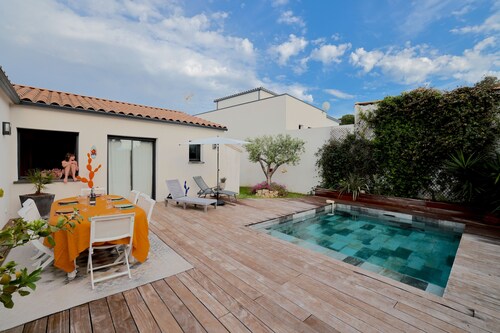 Villa avec piscine en Camargue