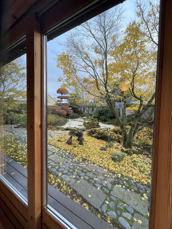 The Japanese House | Garden view