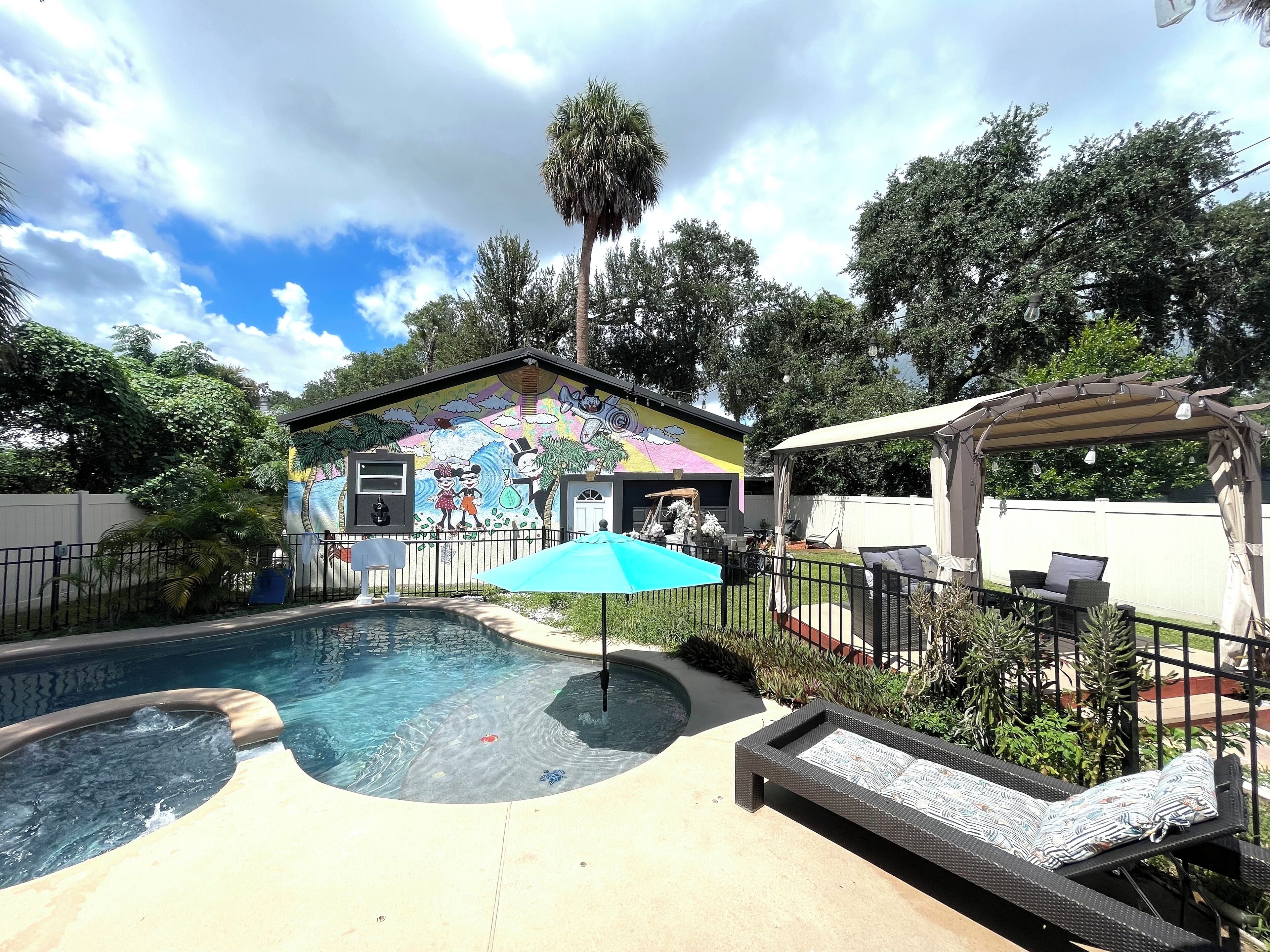 Outdoor pool