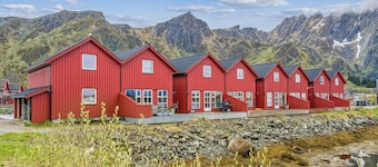 Rorbu ved Vannet i Ballstad, Lofoten