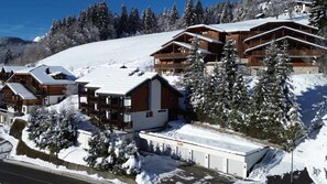 Exterior - 300m from ski slopes, Ground floor, balcony, 27m², Les Gets (Les Gets)