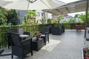 Terrace/patio - Hotel Alla Giustizia (Mestre)