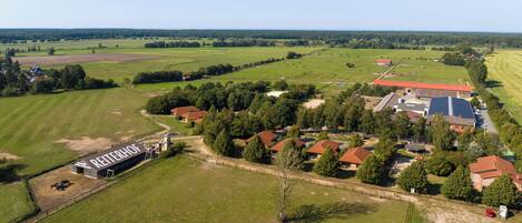 Façade de l’hébergement