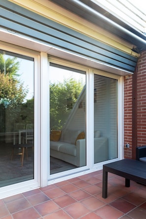 Terrace/patio - Ferienwohnung Beiboot in Horumersiel; Strandnah und Gemütlich (Wangerland)