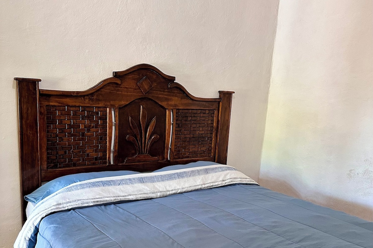 Chambre Économique Double ou avec lits jumeaux, vue jardin