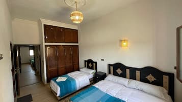 2 bedrooms, in-room safe, WiFi, bed sheets