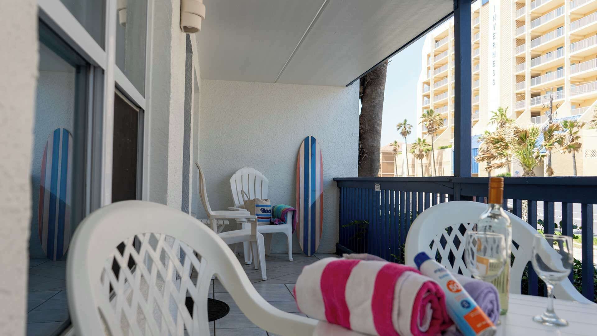 Appartement, Meerdere bedden, keuken (Surfside II 109) | Terras