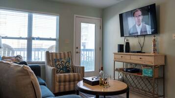 Condo, Multiple Beds, Kitchen (Surfside II 109) | Living area | 42-inch flat-screen TV with digital channels, TV