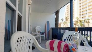 Condo, Multiple Beds, Kitchen (Surfside II 109) | Terrace/patio