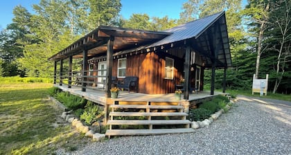 Peace and quiet in a fully equipped cabin nestled in the woods of the ADKs.