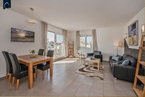 TV, stereo - Villa Petra Fewo Ahlbeck - Villa Petra (Korswandt)