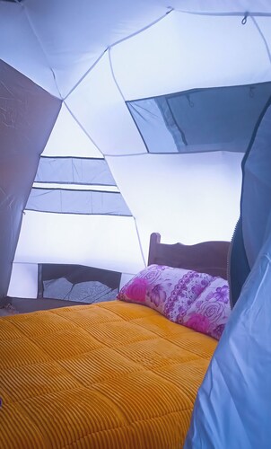 Camp Oasis Nfis. The Luxury tent in the middle of the Atlas Mountains