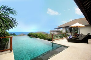 Villa, 4 Bedrooms, Private Pool, Sea View | Pool | Outdoor pool - Trisha Cliff Villa Karang Tinggi (Kutuh)
