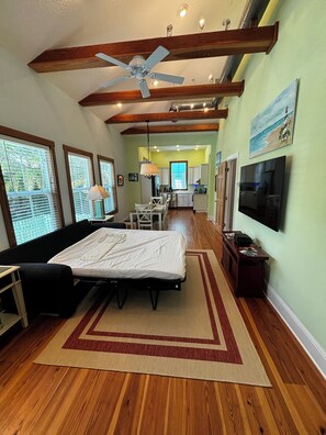 2 dormitorios, tabla de planchar con plancha, wifi y ropa de cama