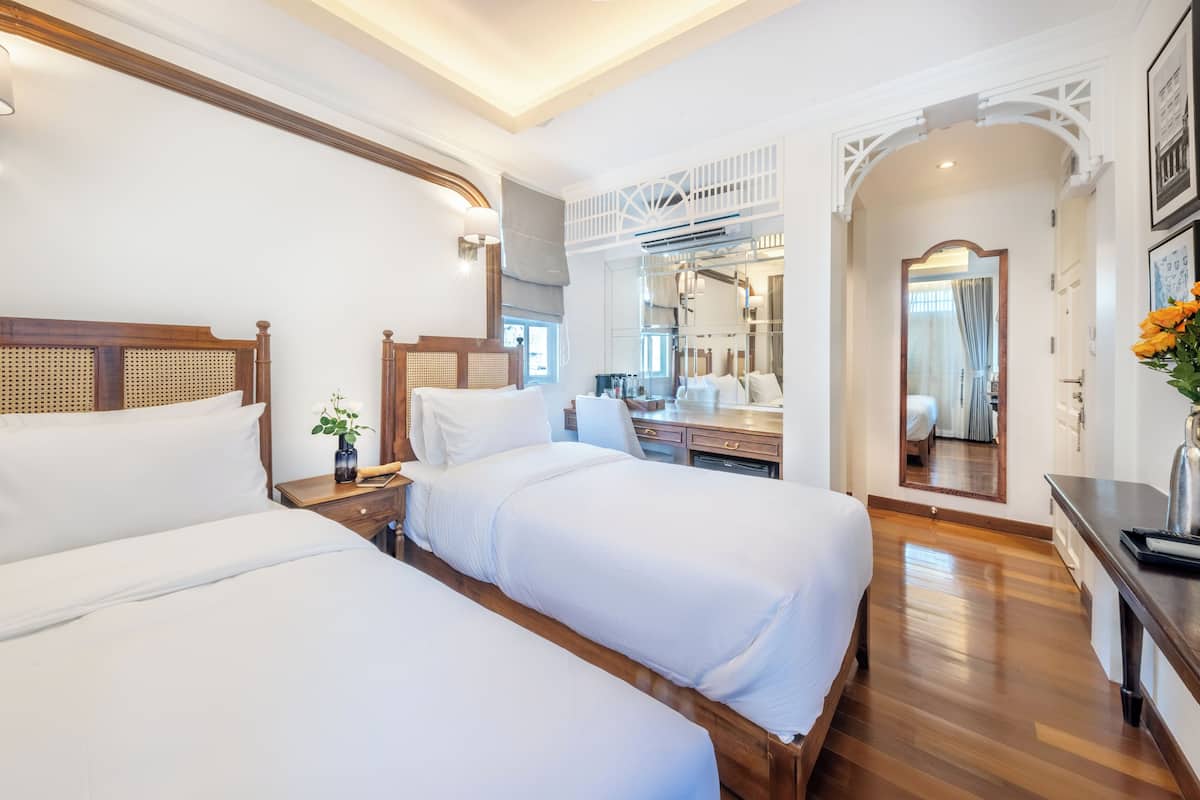 Kamar Twin Deluks | 1 kamar tidur, meja kerja, dan Wi-Fi gratis