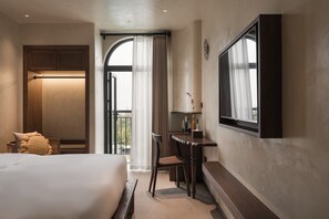 Uitzicht vanuit de kamer