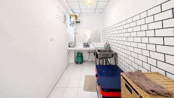 Standard Villa, Ocean View | Private kitchen | Fridge, microwave, rice cooker, cleaning supplies