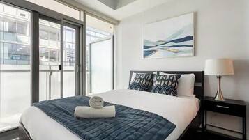 Classic Suite | 2 bedrooms, premium bedding, blackout drapes, iron/ironing board