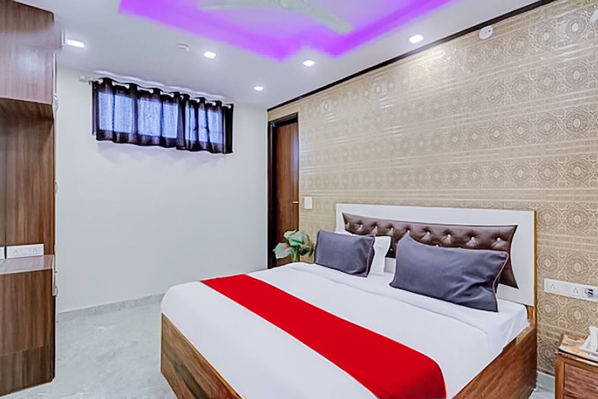 ห้องดีลักซ์ดับเบิล, วิวเมือง | โต๊ะทำงาน, ห้องเก็บเสียง, Wi-Fi ฟรี