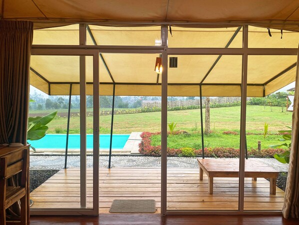 View from property - Buana Glamping (Pangalengan)