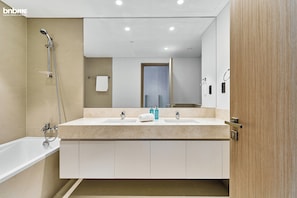 Bathroom - bnbme | Act One Act Two | 2 BDR (Dubai)