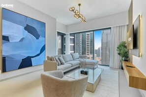 Apartment, Stadtblick | 2 Schlafzimmer, Zimmersafe, Bügeleisen/Bügelbrett, kostenloses WLAN