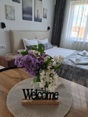 1 bedroom, down comforters, desk, laptop workspace - Monfort A (Bansko)
