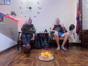 Reception - The Sparkling Turtle Backpackers Hostel (Nagarjun)