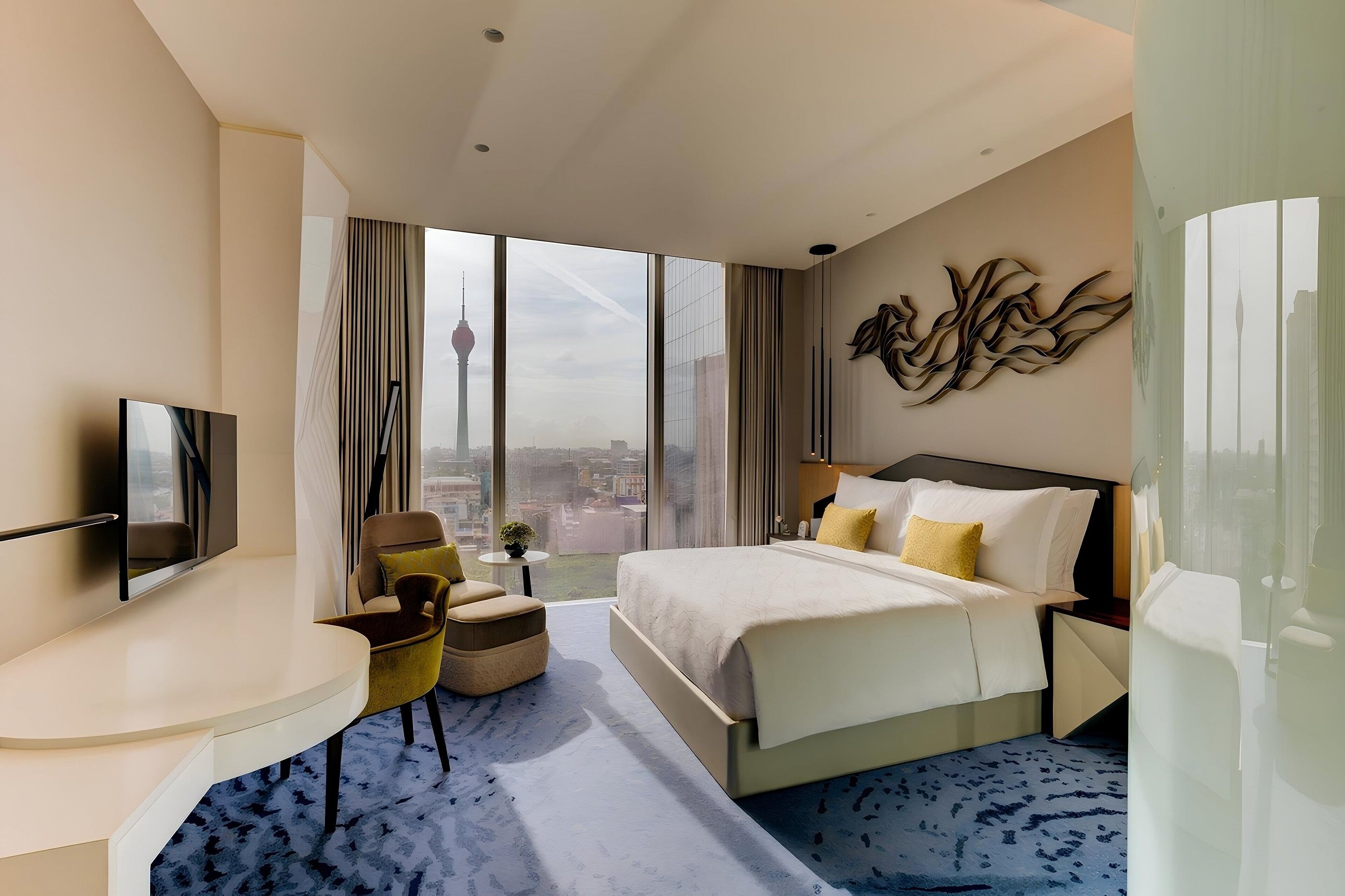 Chambre, 1 très grand lit (Cityscape) | Équipements de la chambre