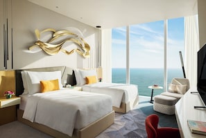 Club Twin Room (Skyline) | Premium bedding, minibar, in-room safe, desk - Cinnamon Life at City of Dreams (Colombo)